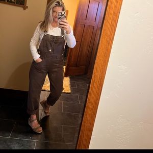 Free People Darling Overalls brown size XS/S - rare color!